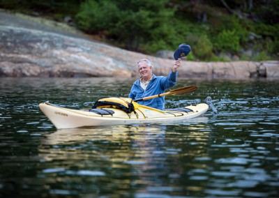 Kayaking Doug Rowan