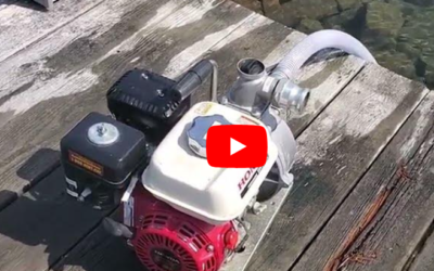 Video on How to Use Honda Water Pump